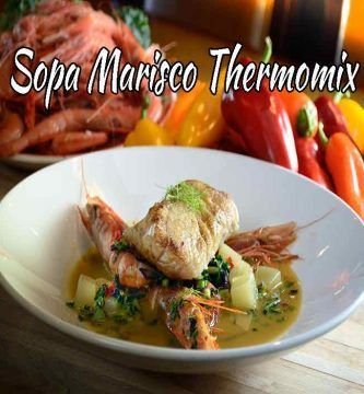 Sopa Marisco en Thermomix