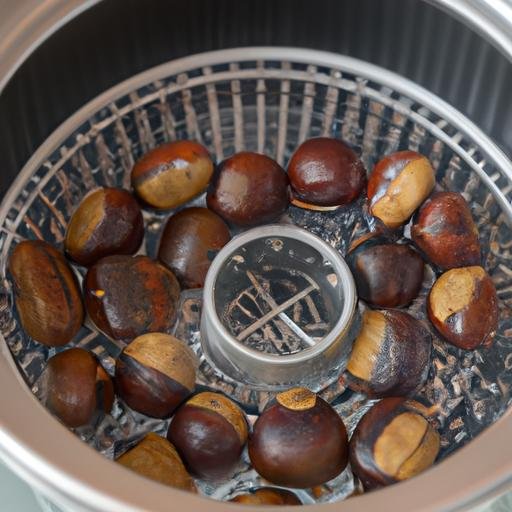 Cómo hacer castañas asadas en la vitro Thermomix