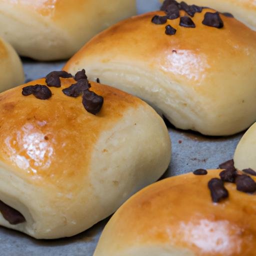 Bollos de leche con pepitas de chocolate Thermomix