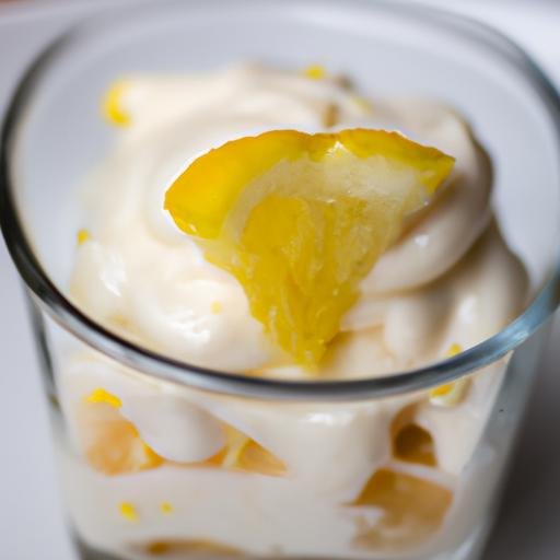 Postre de limon con leche condensada y yogur Thermomix