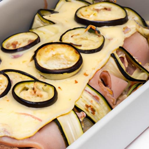 Pastel de berenjenas jamón york y queso en thermomix Thermomix