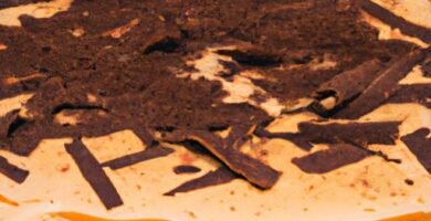 Tarta de galletas chocolate y flan royal Thermomix