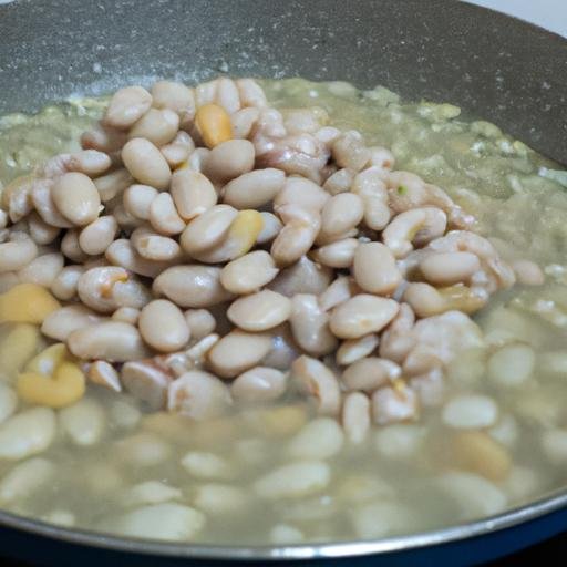 Judías blancas con almejas de la abuela Thermomix
