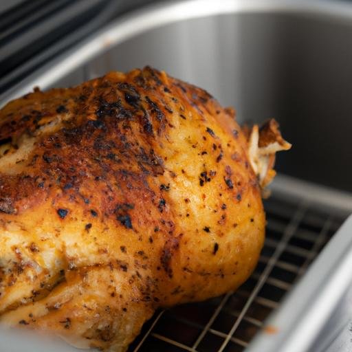 Pollo asado en freidora de aire gourmia Thermomix