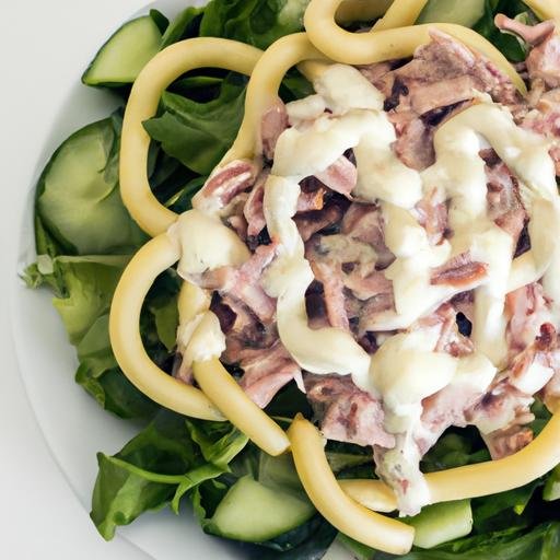 Ensalada de espirales con atun y mayonesa Thermomix