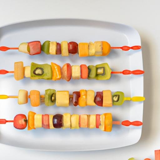 Brochetas de frutas que no se oxiden Thermomix