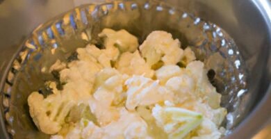 Cómo se hace la coliflor con bechamel Thermomix