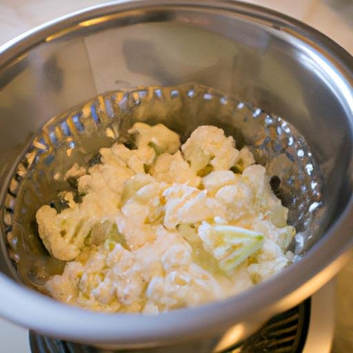 Cómo se hace la coliflor con bechamel Thermomix