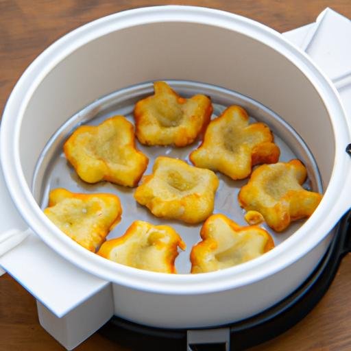 Buñuelos de viento en freidora de aire Thermomix