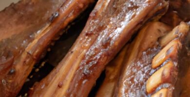 Costillas de cerdo en la freidora de aire Thermomix