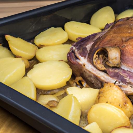 Secreto de cerdo al horno con patatas Thermomix