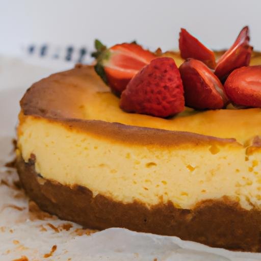 Tarta de queso y fresas sin horno Thermomix