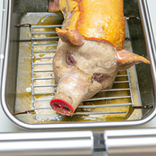 Cómo hacer medio cochinillo al horno en casa Thermomix
