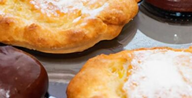 Postres con cabello de angel y hojaldre Thermomix