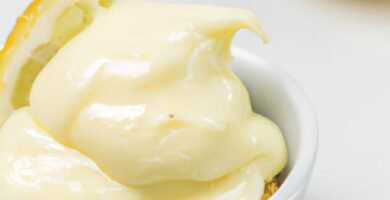 Mus de limon con leche condensada y yogur Thermomix