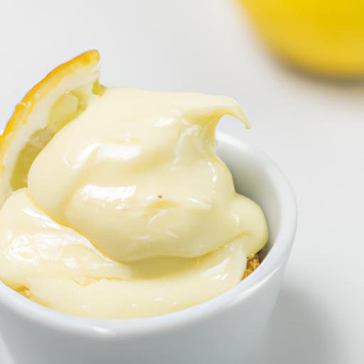 Mus de limon con leche condensada y yogur Thermomix