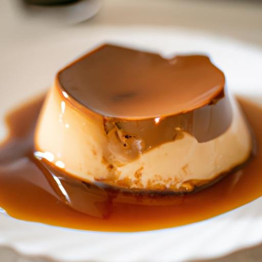 Flan de cafe con nata sin horno Thermomix