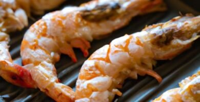 Cómo hacer los gambones a la plancha Thermomix