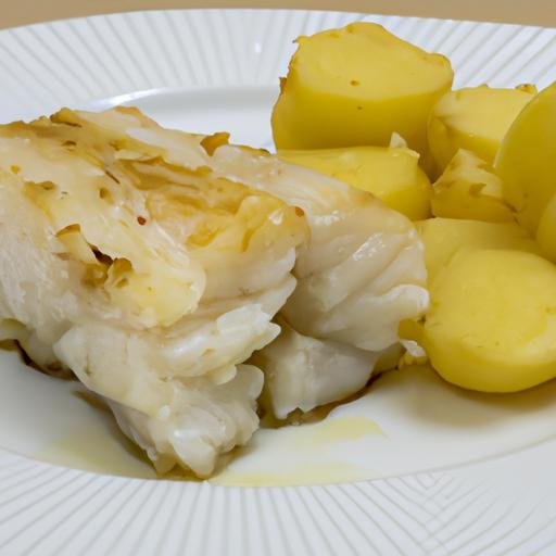 Filete de merluza al horno con patatas Thermomix