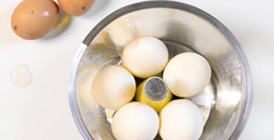 Cómo cocer huevas frescas sin que se rompan Thermomix