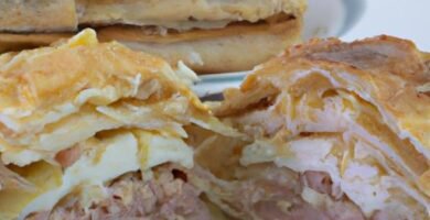 Pastel de atún con pan de molde Thermomix