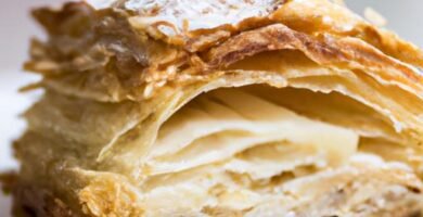 Tarta de pasta filo y crema pastelera Thermomix