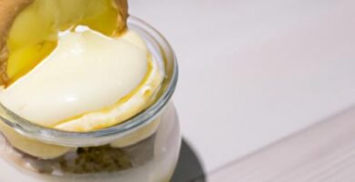 Postre de limon con leche condensada y galletas Thermomix