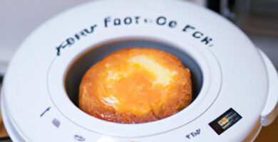 Flan de huevo en freidora de aire cosori Thermomix