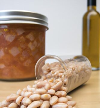 Judías blancas de bote con oreja y chorizo Thermomix