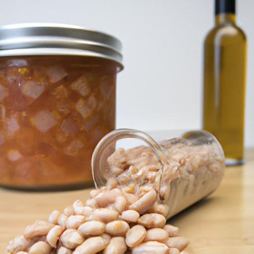 Judías blancas de bote con oreja y chorizo Thermomix
