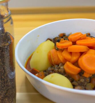 Lentejas de bote con chorizo y patatas Thermomix