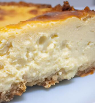 Tarta de queso con queso fresco batido Thermomix