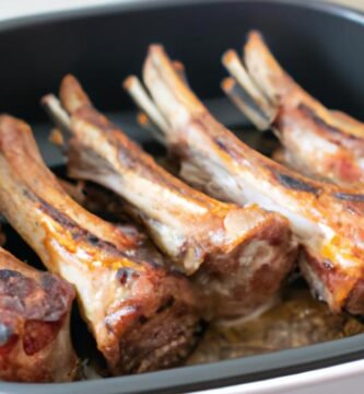 Costillas de cordero en freidora de aire Thermomix