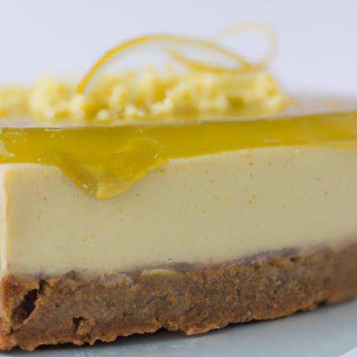 Tarta de queso fría con gelatina de limón Thermomix