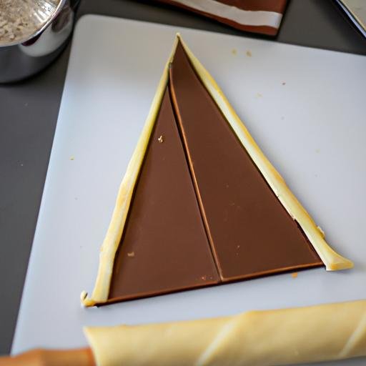 Cómo hacer un arbol de navidad de hojaldre y chocolate Thermomix