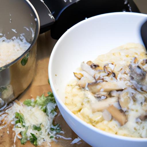 Cómo hacer risotto de setas y parmesano Thermomix