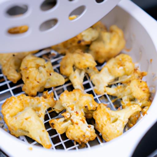 Alitas de coliflor en freidora de aire Thermomix