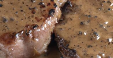 Filetes de lomo al horno con salsa Thermomix