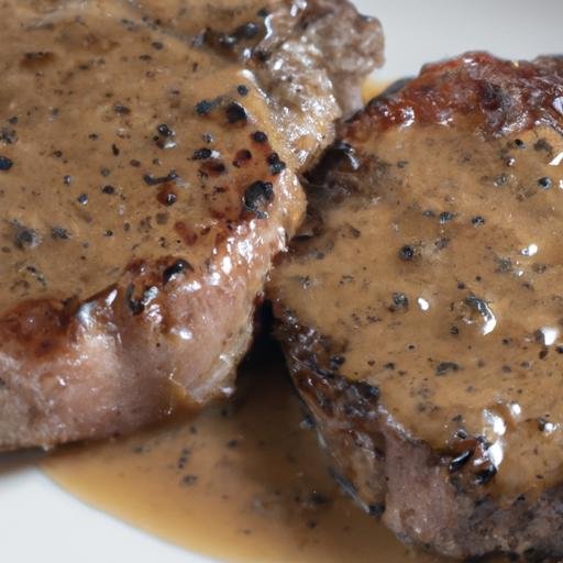 Filetes de lomo al horno con salsa Thermomix