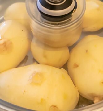 Tiempo de cocción de patatas enteras en olla express Thermomix