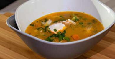 Cómo se hace la sopa de pescado Thermomix
