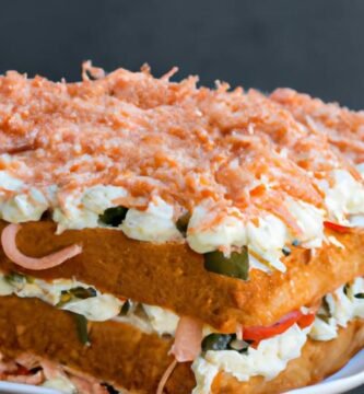 Pastel de atún y palitos de cangrejo Thermomix