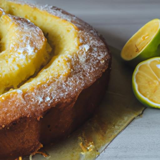 Bizcocho de limón sin yogur ni leche Thermomix