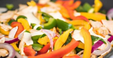Cómo hacer fajitas de pollo con verduras Thermomix