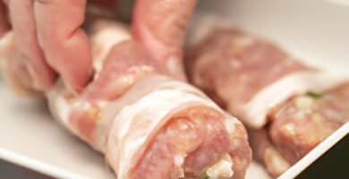 Cómo cocinar un rollo de carne relleno Thermomix