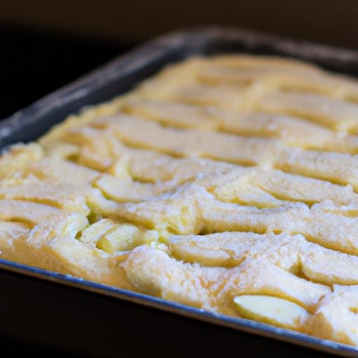 Tarta de manzana con maicena en sartén Thermomix