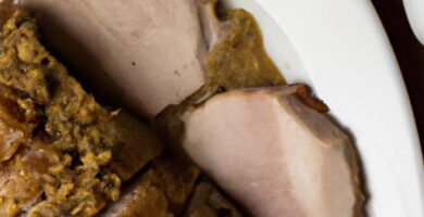 Carne de cerdo al horno con salsa Thermomix