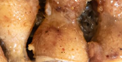 Muslos de pollo en freidora de aire cosori Thermomix