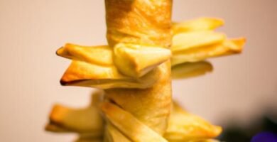 Arbol de navidad con masa de hojaldre Thermomix