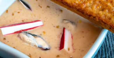 Paté de mejillones atún y palitos de cangrejo Thermomix